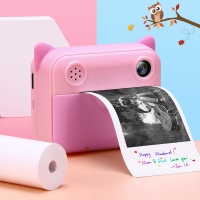 Kid Instant Print Camera Child Photo Camera Digital 2.4 inch Screen Children's Camera Toy For Birthday Christmas Gift