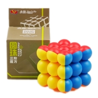 YJ Ball Magic Cubes Professional 3x3x3 6CM Ball Magic Cubes Twist Puzzle Toys for Children Gift Educational Toy