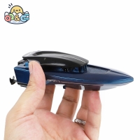 Mini RC Boats High Speed Electronic Remote Control Racing Ship with Led Light Children Competition Water Toys for Kids Gifts