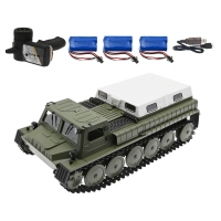 WPL E-1 1/16 RC Tank Toy 2.4G Super RC tank 4WD Crawler tracked remote control vehicle charger battle boy toys for kids children