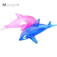 50cm Lovely Inflatable Dolphin Fish Beach Swimming Pool Party Children Toy Kid's Gift For Party Birthday Beach Deco