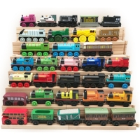 Thomas and Friends Toy Wooden Train Toys Magnetic Connectable Track Trains Toys for Boy Girls Baby Educational Toy