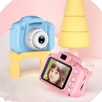 Kids Camera 12MP HD Video Camera 1080P Screen Digital Cameras Video Recorder Outdoor Toys For Children With 32GB Crad Reader