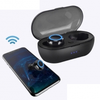 Y50 Bluetooth-compatible 5.0 Wireless Earphone 250mAh Stereo Headset In-Ear Touch Control Headphone Select Songs And CallTWS