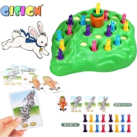 Rabbit Trap Set Chess Carrot Adventure Parent-child Interactive Intelligence Educational Toy gift Children Puzzle Game