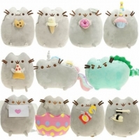 Sushi Cat Plush Toys Donuts Cat Kawaii Cookie Icecream Rainbow Style Plush Soft Stuffed Animals Toys for Children Kids Gift