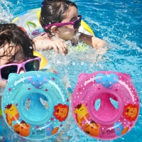 PVC  Useful Baby Infant Pool Float Ring Swim Aid Toys Waist Swim Ring Inflatable   for Toddler