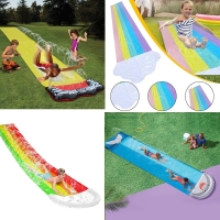 Games Center Backyard Children Adult Toys Inflatable Water Slide Pools Children Kids Summer Gifts Backyard Outdoor Water Toys