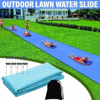 8M Giant Surf Water Slide Fun Lawn Water Slides Pools For Kids Summer PVC Games Center Backyard Outdoor Children Adult Toys