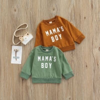 Ma&Baby 3M-3Years Newborn Infant Baby Boys Sweatshirt Long Sleeve Letter Tops Casual Autumn Spring Costumes D11