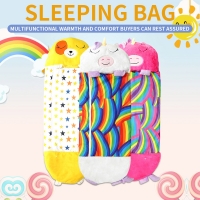 Dormilocos Saco Dormir Children Sleeping Bag Kids Cartoon Blanket Sleepsack Baby Anti-kick Quilt Sleep Sack For Boys Girls Gift