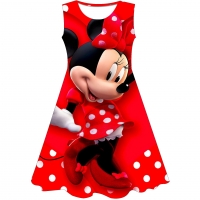Minnie Mouse Dress Fancy Kids Dresses for Girls Birthday Easter Cosplay Dress Up Kid Costume Baby Girls Clothing For Kids 2 10T