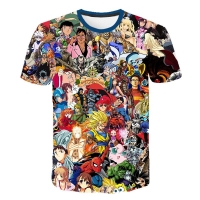 Baby Boys Girls T-shirts Kids Cartoon Anime Graphic Dragon-Ball Z Print 3D Goku Short Sleeve T Shirt Tops Tees Children Clothes