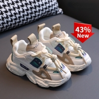 2022 Fall Baby Shoes Boy Girl Casual Sneakers Breathable Knitting Mesh Toddler Shoes Fashion Infant Soft Comfortable Child Shoes