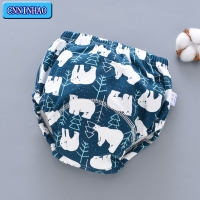 Hot 6 Layer Waterproof Reusable Cotton Baby Training Pants Infant Short Underwear Cloth Baby Diaper Nappies Panties for Children