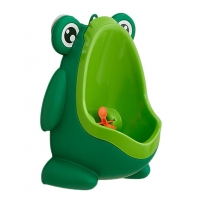 Portable Ergonomic Children Boy Kids Toilet Training Children Potty Pee Urine Home Bathroom Frog Shape Toilet Urinal