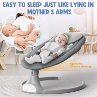 Electric Baby Swing Baby Lounger Chaise Longue for Baby Resting Chair Chair with bluetooth Music Remote Control Baby Cot