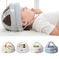 Cute Toddler Head Protection Adjustable Baby Safety Helmet Baby Bumper Hat Walking Baby Helmet for Age 6-20 Months