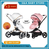 Fast  and Free Shipping  Aulon 3in1 Baby Stroller 2 in 1 High land-scape  Pram   New Carriage on 2021
