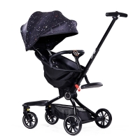 Children's trolley can sit and  lie down newborn pram lightly fold high landscape stroller 6-36 months