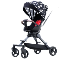 Children's tricycle 6months -5 years old baby stroller one hand folding lightweight baby stroller portable big child car
