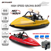 Mini RC Jet Boat WL917 with Water Jet Thruster & Remote Control – Electric Speed Racing Toy for Kids – 2.4G