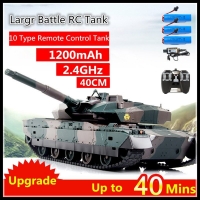 RC Tank with Independent Suspension, 1200mAh Lithium Battery and Load-Bearing Tracks for Better Off-Road Performance - Perfect Gift for Kids.