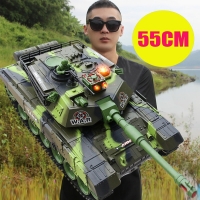 55/44cm RC Tank for Kids - Radio-Controlled Military Vehicle for Battle Wars