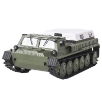 1/16 WPL E1 RC Tank Crawler with Full Proportional Control and 2.4G Remote Control - Ideal Toy for Boys.