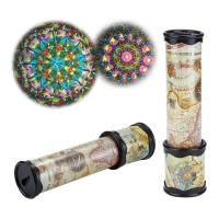 Adjustable Rotating Kaleidoscope Toy for Children with Autism and Sensory Issues - Colorful and Fascinating World Toy