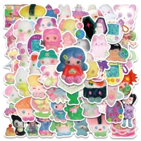3D Cute Girl Stickers - Pack of 10/56 for Skateboards, Notebooks, Fridges, Phones, Guitars, Luggage and Toys.