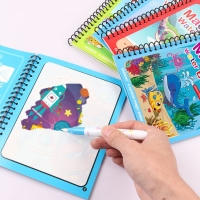 Reusable Water Drawing Book for Kids - Early Education Toy and Sensory Development Tool.
