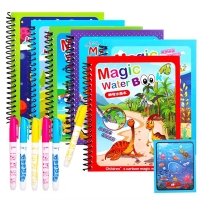 Reusable Water Drawing & Coloring Book - Educational Montessori Toy for Kids - Magic Sensory Tool.