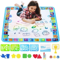 Coolplay Water Drawing Mat with Magic Pens - Montessori Educational Toy for Kids
