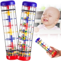 Baby Rainmaker Toy - Musical Instrument for 1-3 Year Olds - Handheld Shaker Rattle for Educational Play
