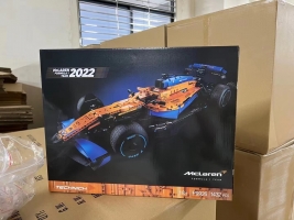 McLaren Formula 1 Model Building Kit for Kids - Self-locking Bricks MOC Toy, Technical 42141, Ideal Birthday Gift.