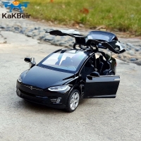 1:32 Tesla Model X & Model 3 Alloy Car Diecast Toys for Boys - Perfect Gift for Kids