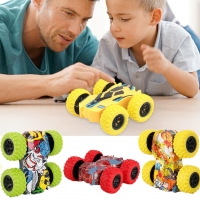 Durable and Safe Double-Sided Inertia Toy Car for Boys