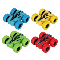 Durable and Safe Double-Sided Toy Car for Kids with Inertia and Shock Resistance