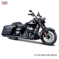 Harley Davidson Road King Special Diecast Motorcycle Model - 1:12 Scale Collectible Toy Gift by Maisto.