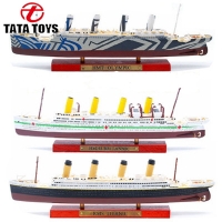 Diecast Cruise Ship Models: Titanic, Lusitania, Mauretania, Normandie, Britannio, France, 1:1250 Scale Collectibles