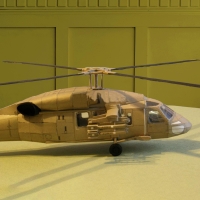 Uh-60 DIY Puzzle Toy Collectibles for Home/Office Display - Perfect Gift for Adults [1:33 Scale]