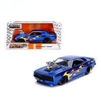 1969 Chevrolet Camaro Modified Muscle Car Diecast Model Car Collection - 1:24 Scale Alloy Metal Chevy Blazer Simulation