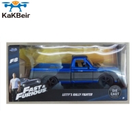 Fast & Furious Letty's Rally Fighter Diecast Car - 1:24 Scale Metal Alloy Model Car Toy for Kids, Collectors' Edition.