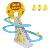 Electric DIY Roller Coaster Track Toy with Music and Action Figures for Kids Gift