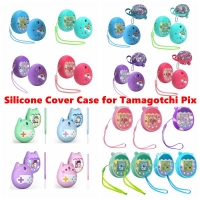 Cartoon Silicone Case for Tamagotchi Pix Digital Pet - Anti-Fall & Cute Protective Cover
