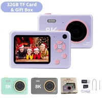 Kid's Cartoon Camera - Mini Toy with 2.4