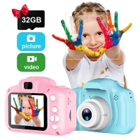 Mini Educational Camera for Kids - Perfect Birthday or Baby Gift (1080p Projection Video Camera Included)