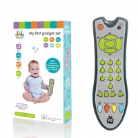 Baby Simulation TV Remote Control Electric Learning Music Toy for Kids - Distance Educational English Learning Gift