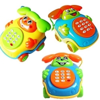 Cartoon Baby Electric Phone - Early Educational Music Toy for Learning and Developmental Gifts